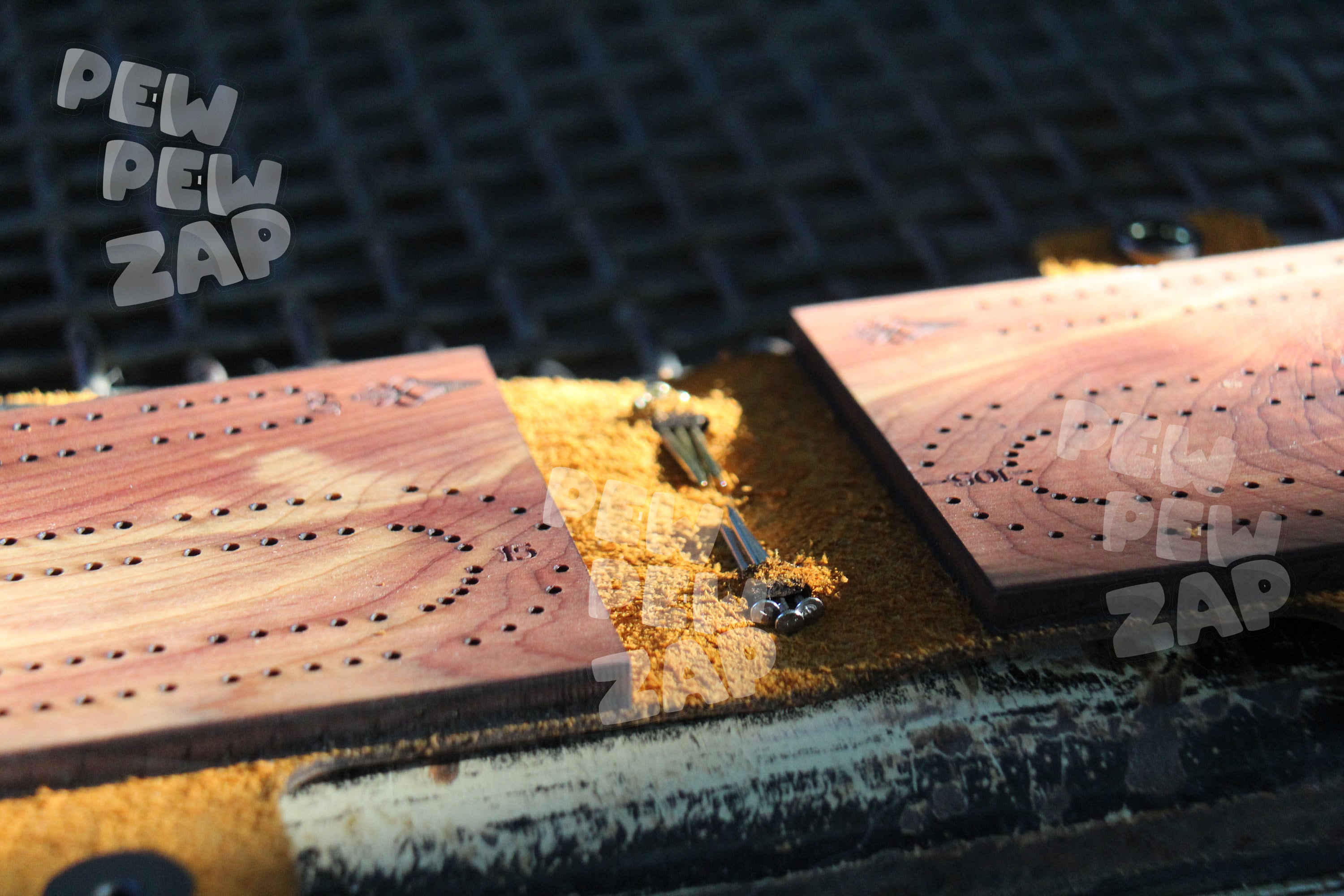 Custom Trail Trinket Travel Cribbage Board Set - Image 10