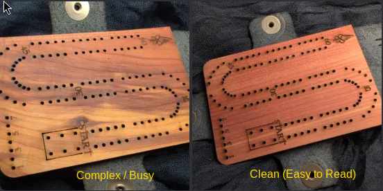 Custom Trail Trinket Travel Cribbage Board Set - Image 2