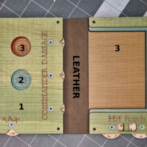 CUSTOMIZED Command Tome: MtG Commander style stat tracker Command Zone book